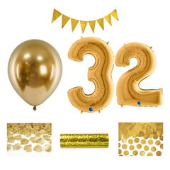 32-årsfest – festpaket i guld