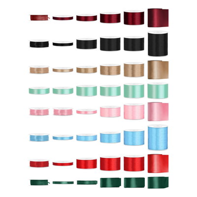 Satinbandspaket – Pralinaskar – Maxi – 48 rullar – hela paketet