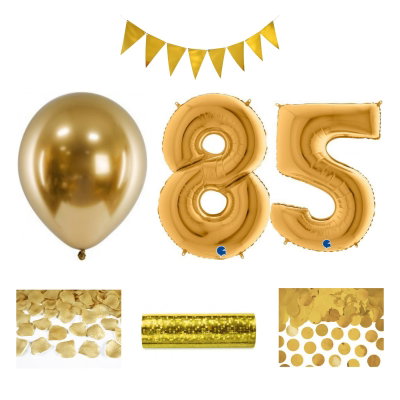 85-års festpaket, Guld, Stor – sammansatt produktbild