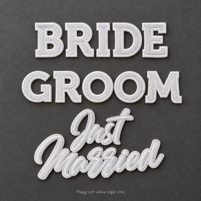 Gör era egna Bride- och Groom-plagg