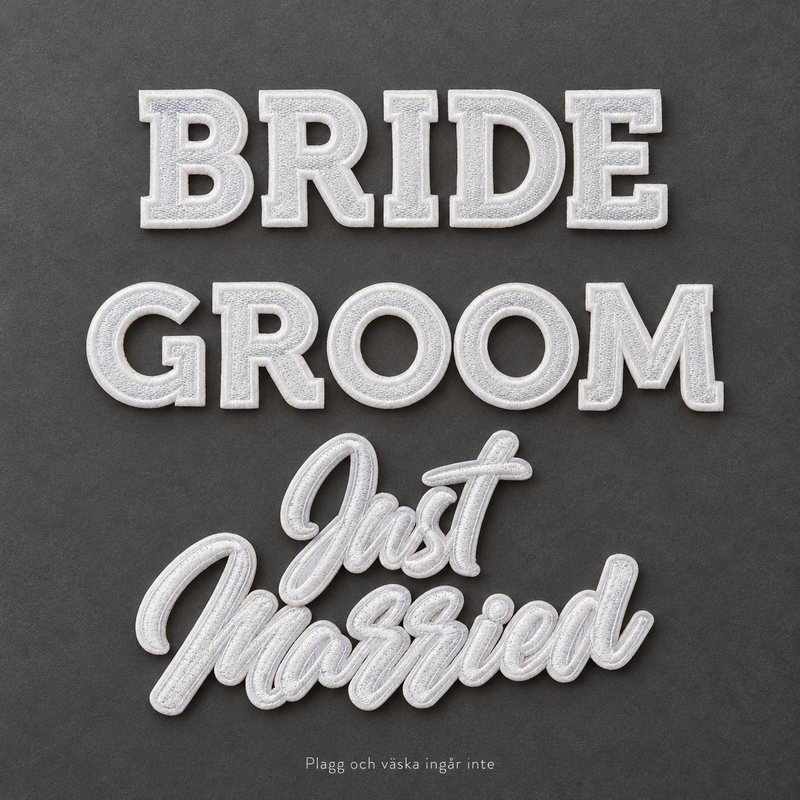 Gör era egna Bride- och Groom-plagg