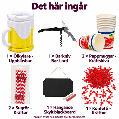 Det här ingår i Kräftskivans svala dryckesö – öppna, kyl och servera separat