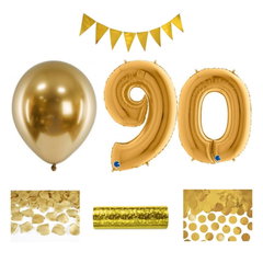 90-årsfest – festpaket i guld