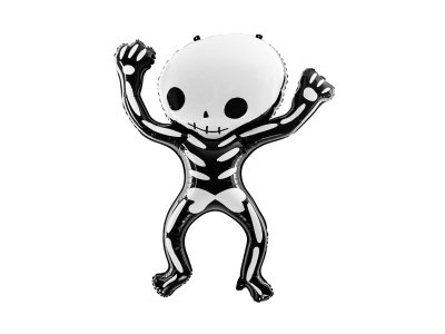Folieballong - Skelett - Boo