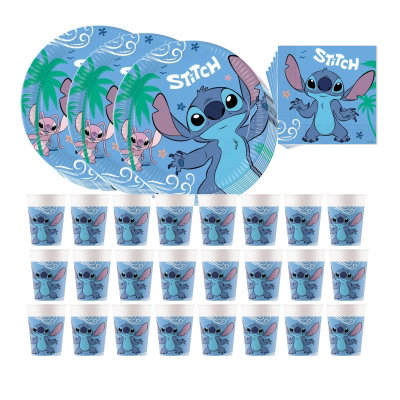 Stitch & Angel – dukningspaket för 24 gäster – paketets produkter
