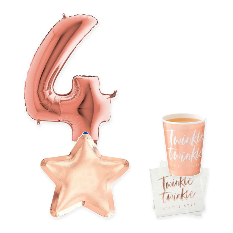 4-årskalas, Twinkle, kalaspaket, 8 gäster