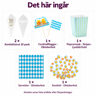 Det här ingår i Kringelstrutar till tjugo – Oktoberfestens portionsbar