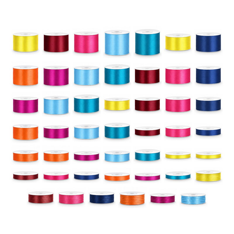 Satinbandspaket – Havstoner – Maxi – 48 rullar – hela paketet