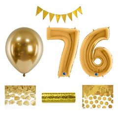 76-årsfest – festpaket i guld