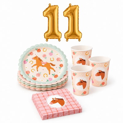 11-årskalas, Hästkalas, kalaspaket, 6 gäster – paketets produkter