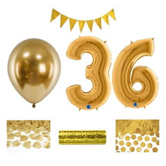 36-årsfest – festpaket i guld