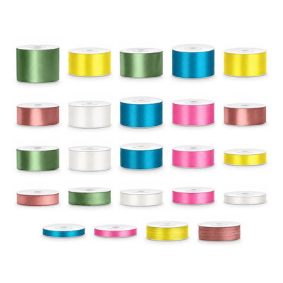 Satinbandspaket – Tackpresenter – Maxi – 24 rullar – hela paketet