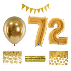 72-årsfest – festpaket i guld