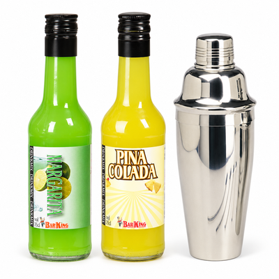 Skakad smakduo – Margarita, Piña Colada och 750 ml shaker