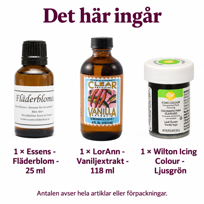 Det här ingår i Flädermaränger som små gröna vårknoppar