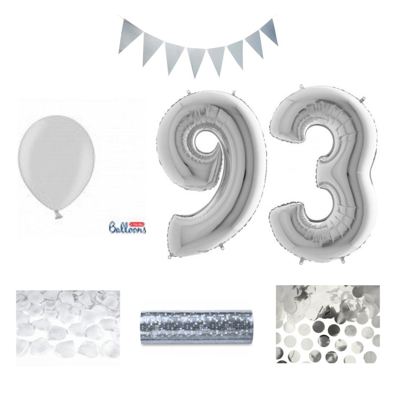 93-års festpaket, Silver, Stor – sammansatt produktbild