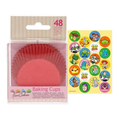 Toy Story – muffinspaket för 20 muffins med minibilder