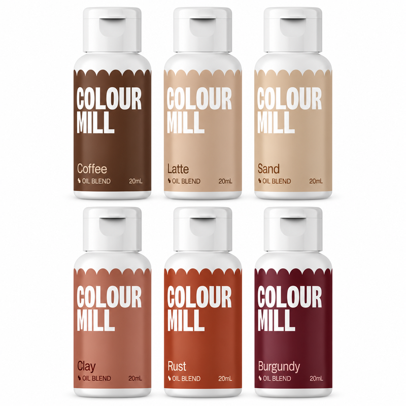 Outback, 6 flaskor Colour Mill Oil Blend à 20 ml