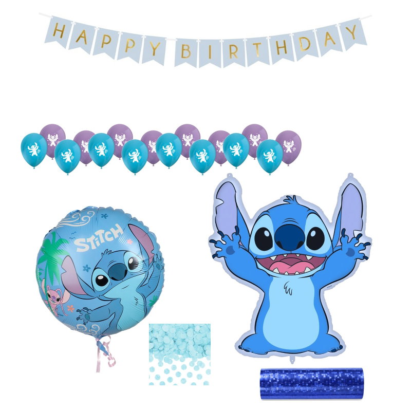 Stitch & Angel – dekorationspaket Stort – paketets produkter