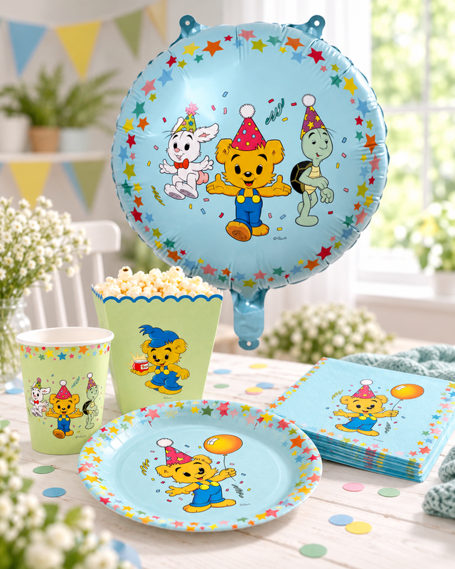 Miljöbild – inspiration med matchande Bamse-produkter