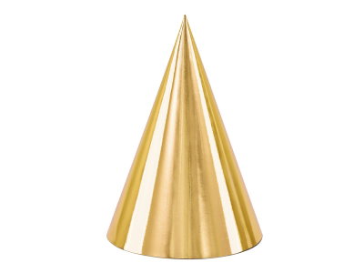 Partyhattar - Guldmetallic