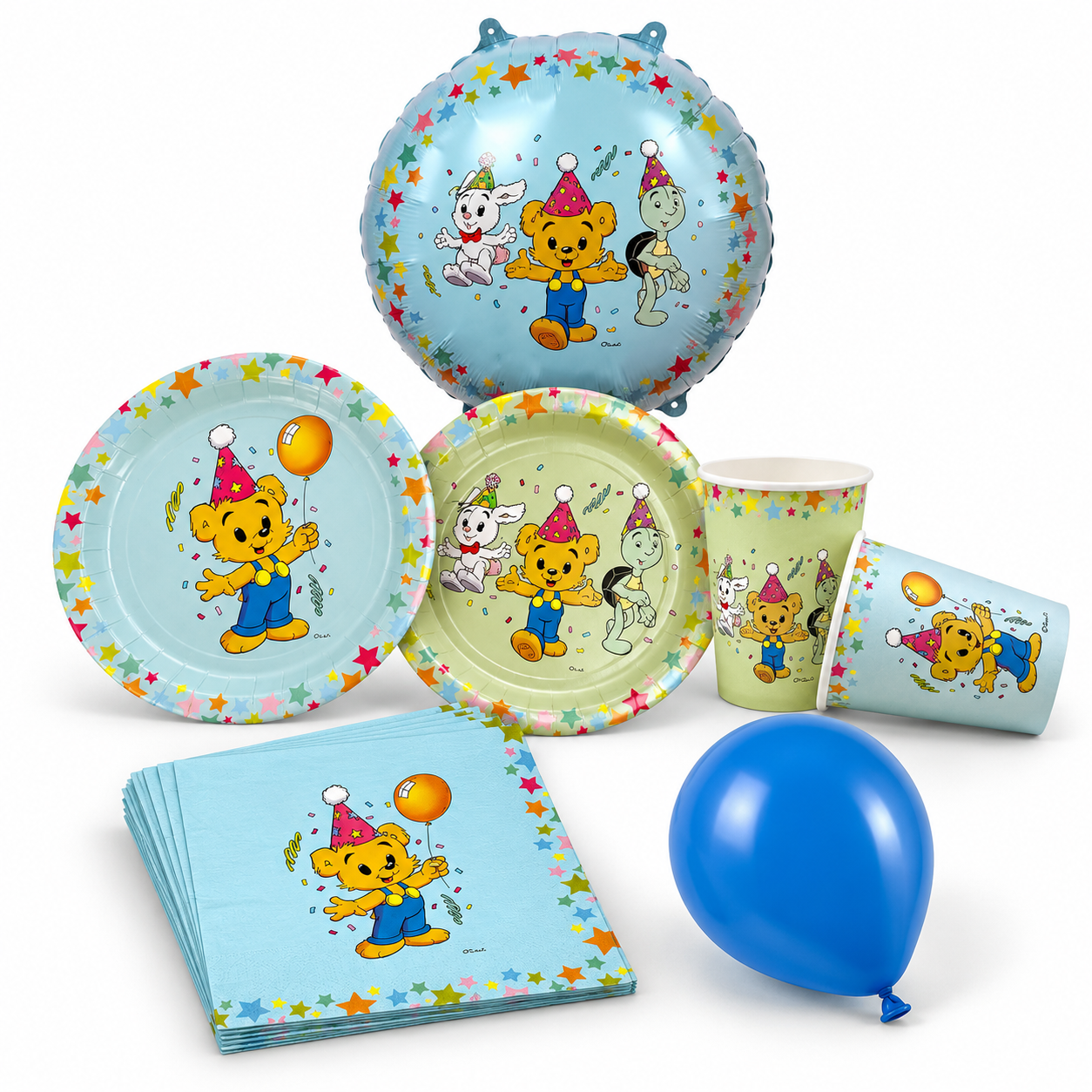 Bamse Party – kalaspaket Bas för 8 gäster