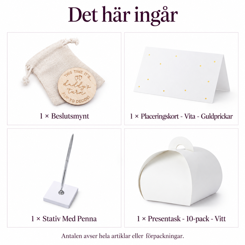 Det här ingår i Hjälplöften till nyblivna föräldrar – tio små överraskningar