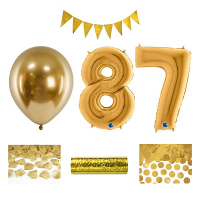 87-års festpaket, Guld, Stor – sammansatt produktbild