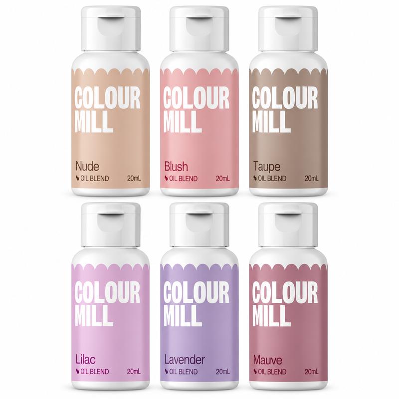 Bridal, 6 flaskor Colour Mill Oil Blend à 20 ml