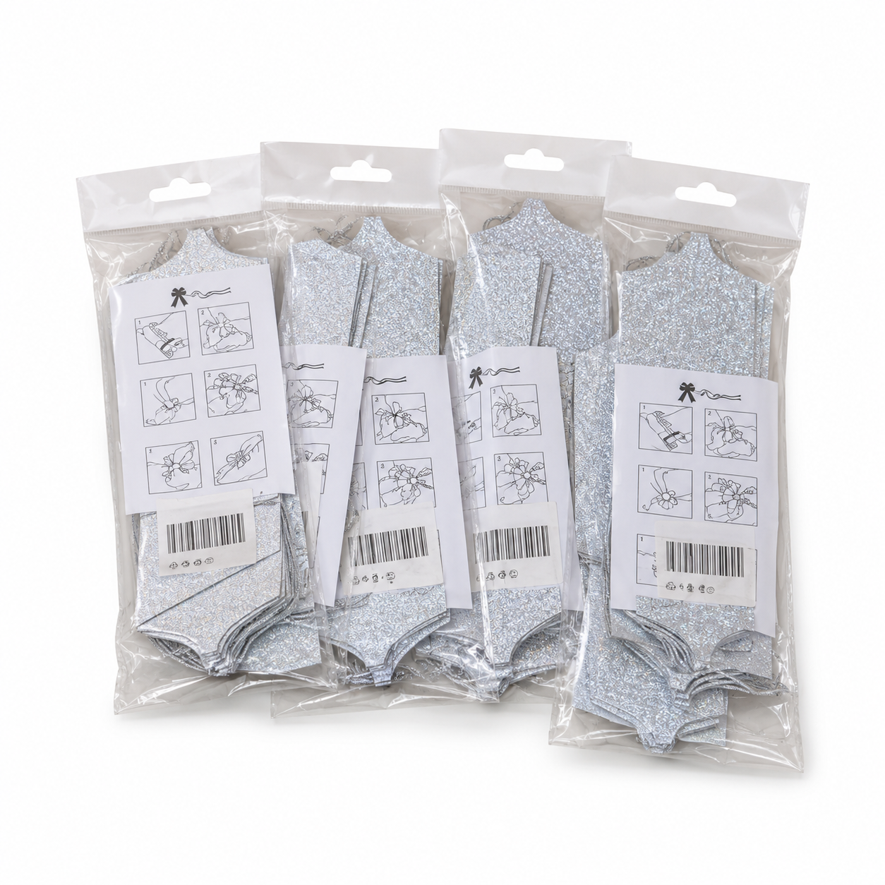 Presentrosetter Silver – 4-pack