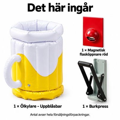 Dryckhörnan från kall burk till kompakt återvinning – innehåll och antal försäljningsförpackningar