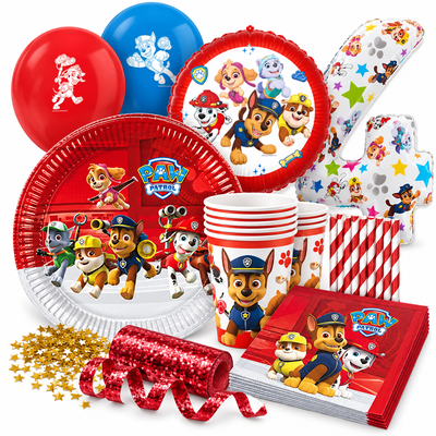 Paw Patrol, kalaspaket, 4år – samlad paketbild