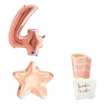 4-årskalas, Twinkle, kalaspaket, 8 gäster