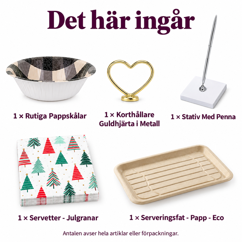 Det här ingår: Julkonfektens blindprovning – sex sorter med facit