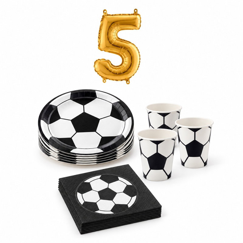 5-årskalas, Fotbollskalas, kalaspaket, 6 gäster – paketets produkter