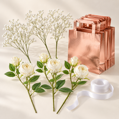 Bukettverkstad för tre – bind och ge bort sommarens blommor – produktöversikt