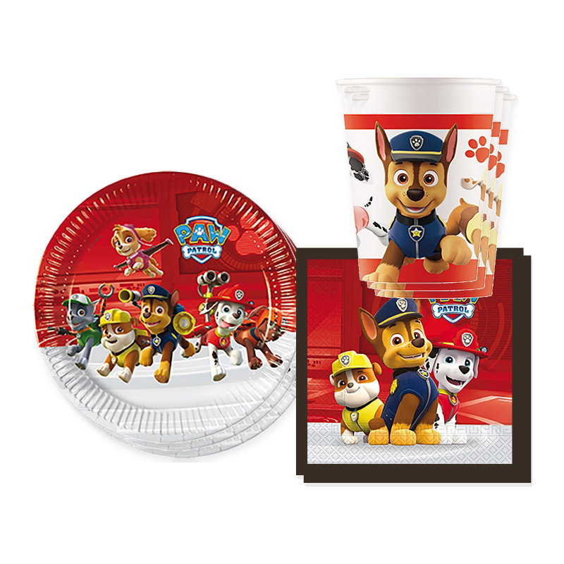 Paw Patrol – dukningspaket för 24 gäster
