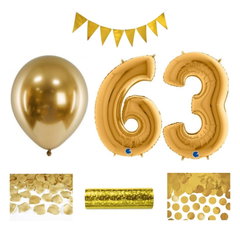 63-årsfest – festpaket i guld