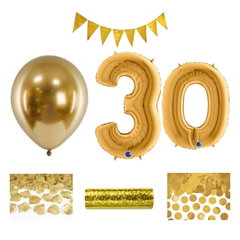 30-årsfest – festpaket i guld