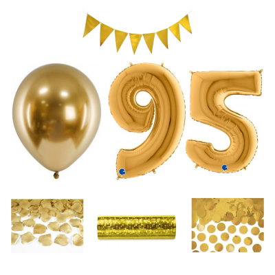 95-års festpaket, Guld, Stor – sammansatt produktbild