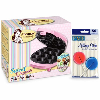 Produktöversikt: Cake pops i omgångar – maskin och pinnpåfyllning