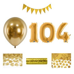 104-årsfest – festpaket i guld