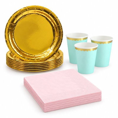 🌸 Pastell, mint & guld