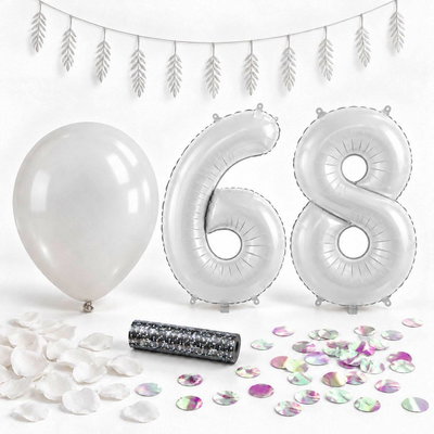 68-års festpaket, Vitt, Stor – paketets samlade innehåll