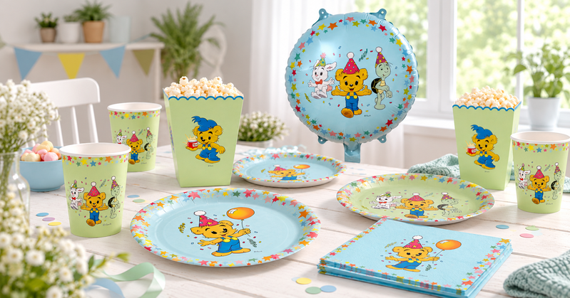 Miljöbild – inspiration med matchande Bamse-produkter
