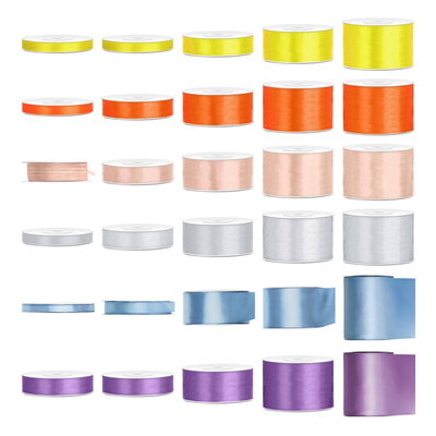 Satinbandspaket – Soliga paket – Maxi – 30 rullar – hela paketet
