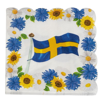 Servetter - Midsommar