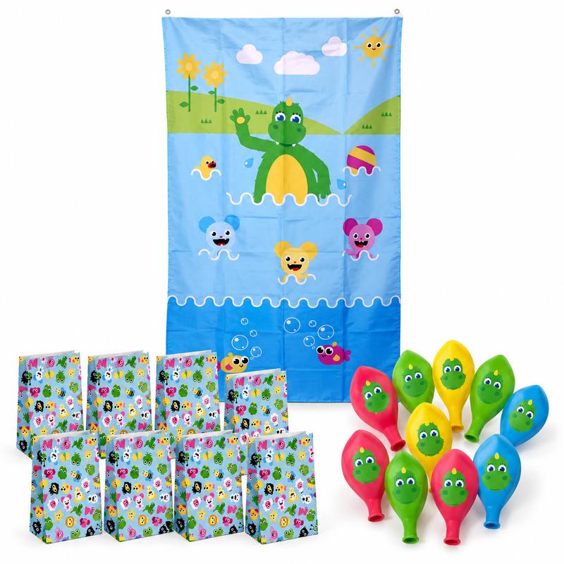 Bolibompa fiskdammspaket – 8 barn – paketets produkter