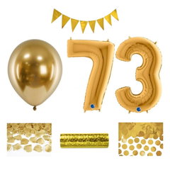 73-årsfest – festpaket i guld