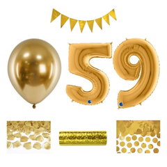 59-årsfest – festpaket i guld